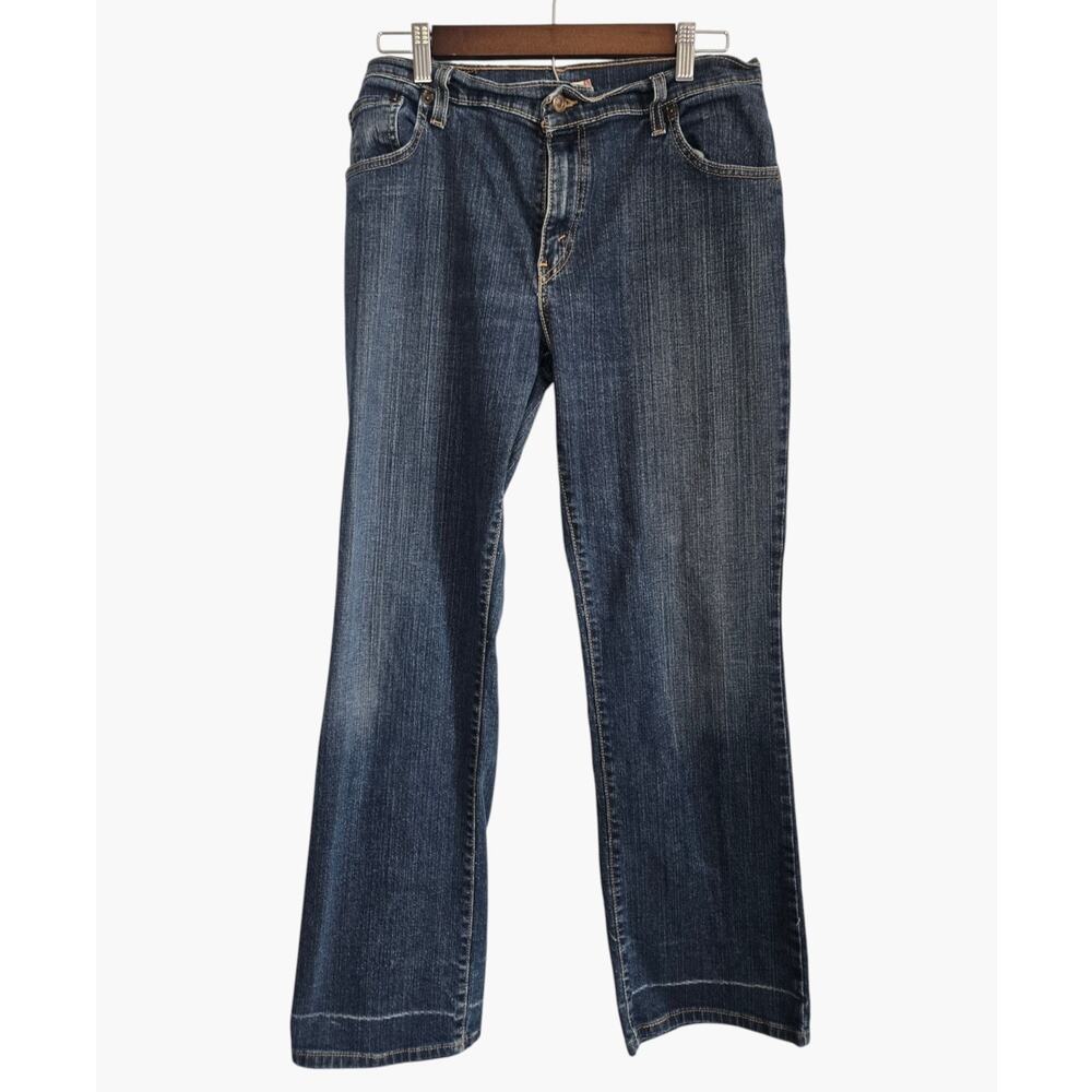 Levi’s Women’s 550 Dark Blue Bootcut Jeans – Size 12